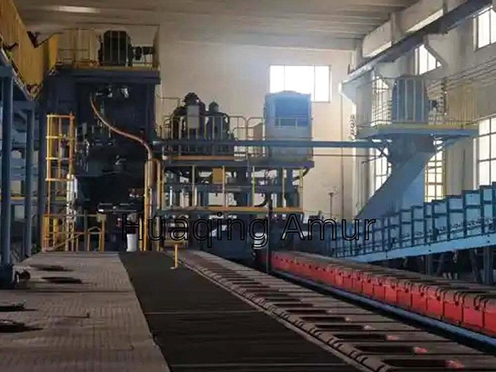 Система транспортировки формовочного песка ПГС